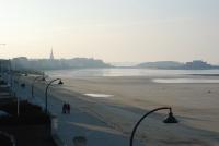 Saint malo, à marée basse